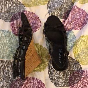 Aldo brown wedges